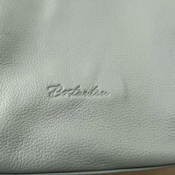 Bostanten Women Blue Leather Hobo Bag Shoulder Strap Tote Large Crossbody NEW - Picture 3 of 10